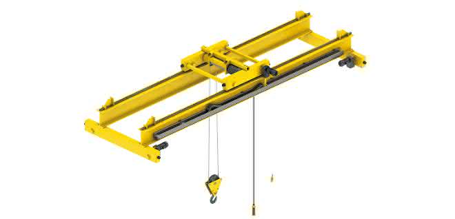 Cable carriers: Flexible guide channel for indoor cranes