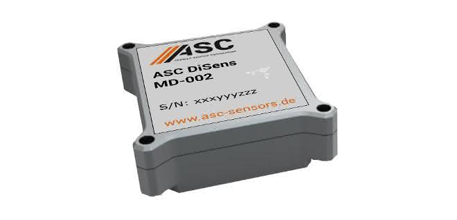 ASC digital acceleration sensor Sensor+Test 2019: Position determination and digital acceleration sensors