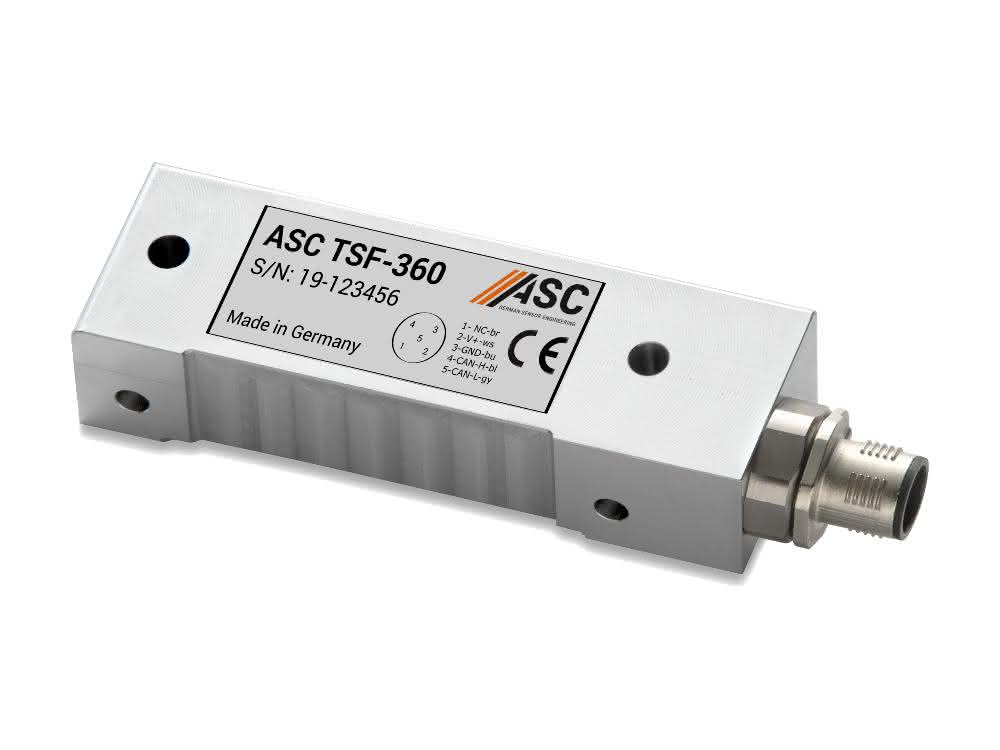 ASC digital tilt sensor Sensor+Test 2019: Position determination and digital acceleration sensors