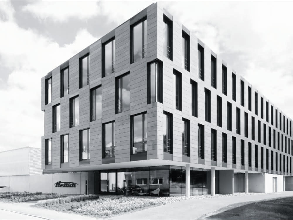 Das Hettich-Gebäude in Tuttlingen