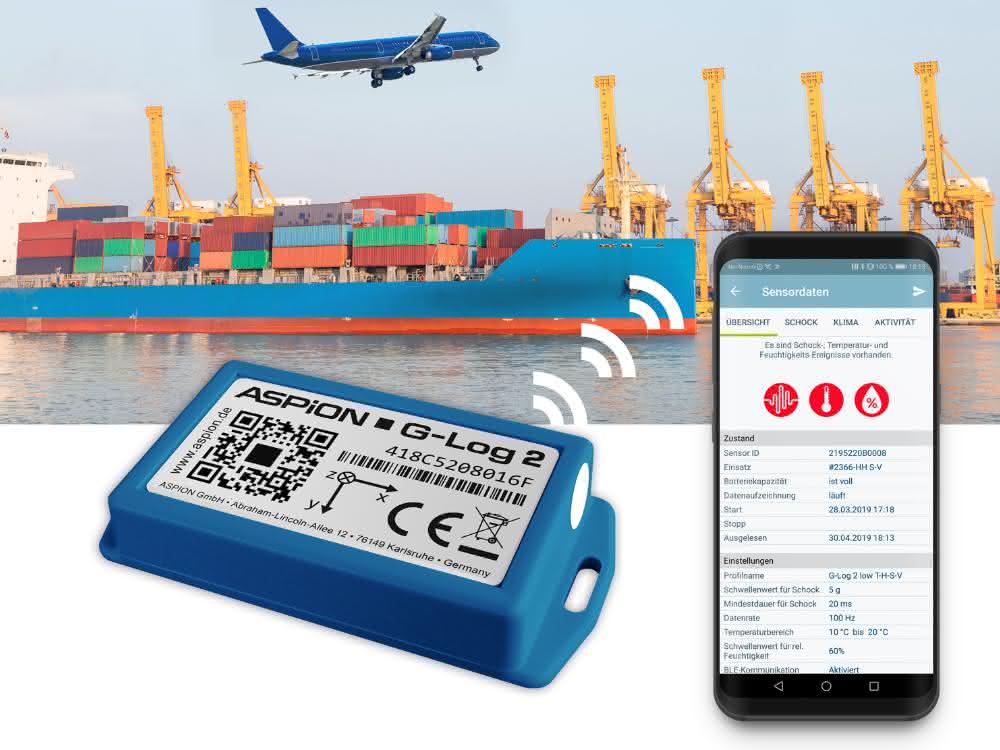 Datenlogger: Mehr Transparenz bei Transportschäden