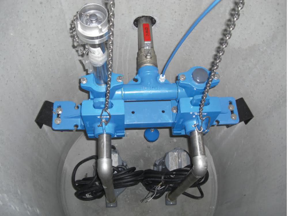 Doppelpumpstation