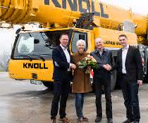 Knoll verstärkt Fuhrpark mit Liebherr-Mobilkran