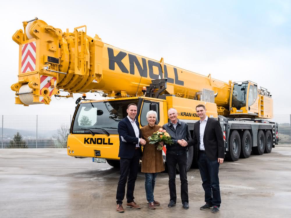 Knoll verstärkt Fuhrpark mit Liebherr-Mobilkran