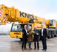 Knoll verstärkt Fuhrpark mit Liebherr-Mobilkran