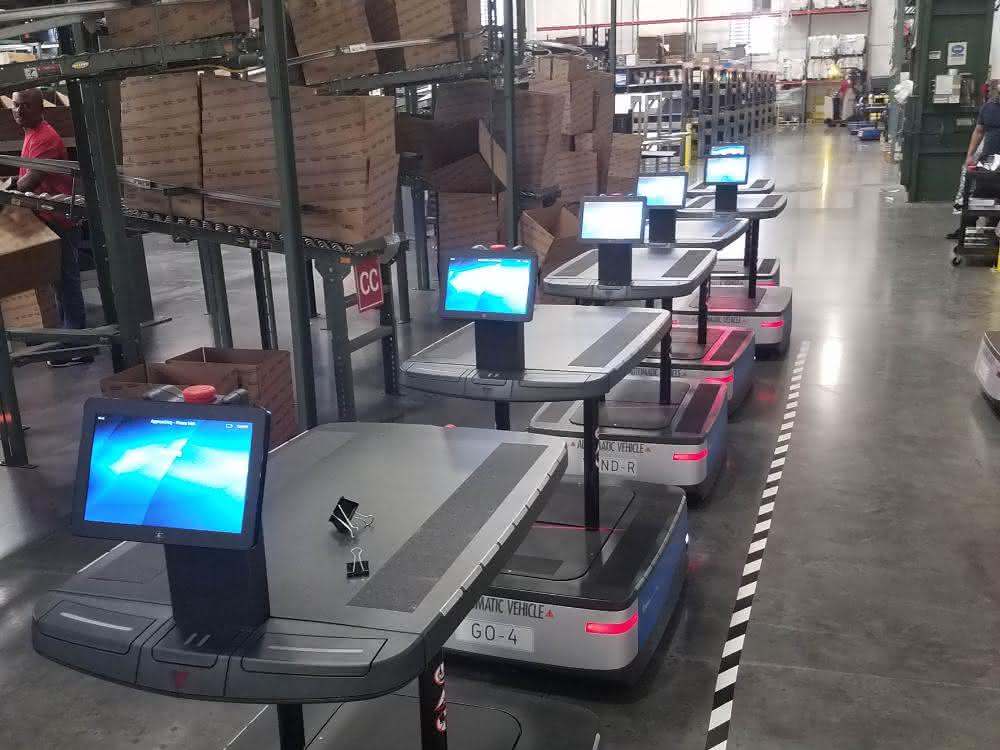 Picking robots: Where the cobot guides the worker