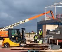 Forklifts and work platforms: Jungheinrich and Riwal rent out together