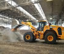 Hyundai HL970 mit 4,5 m3-Hochkippschaufel