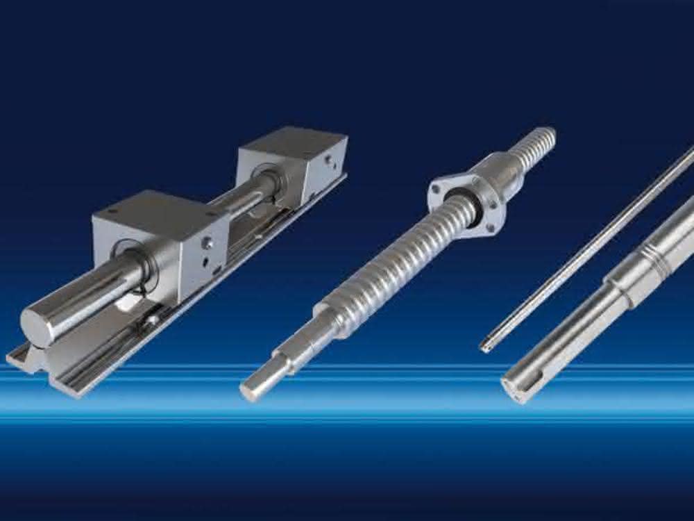 Shafts, ball screws and trapezoidal screws
