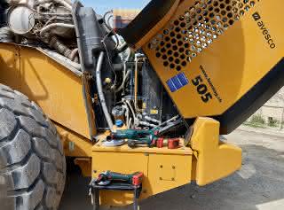 Wartung und Reparatur von Baumaschinen