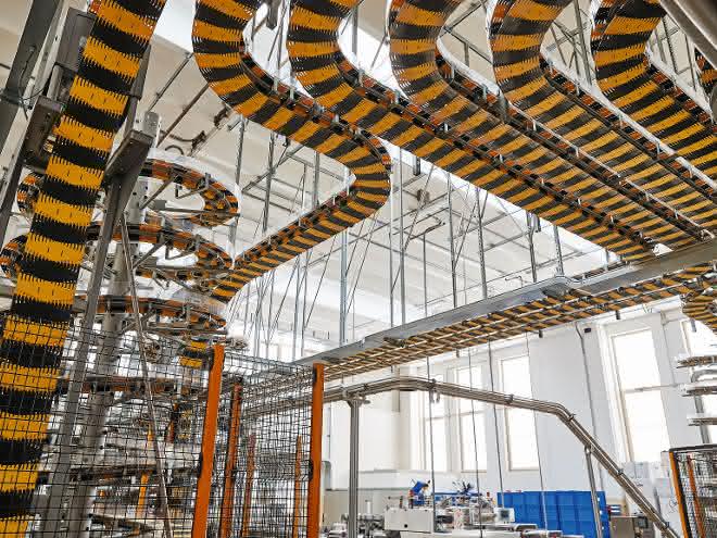 From materialfluss 5/19: More flexibility when baking cookies Conveyor system for industrial bakery