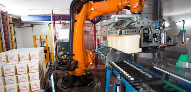 Trapo_Wernsing Robot layer palletizer: How the potato salad comes to the barbecue party