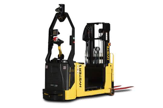 Hyster staplerbasierte Robotertechnik: Serien-Stapler automatisieren
