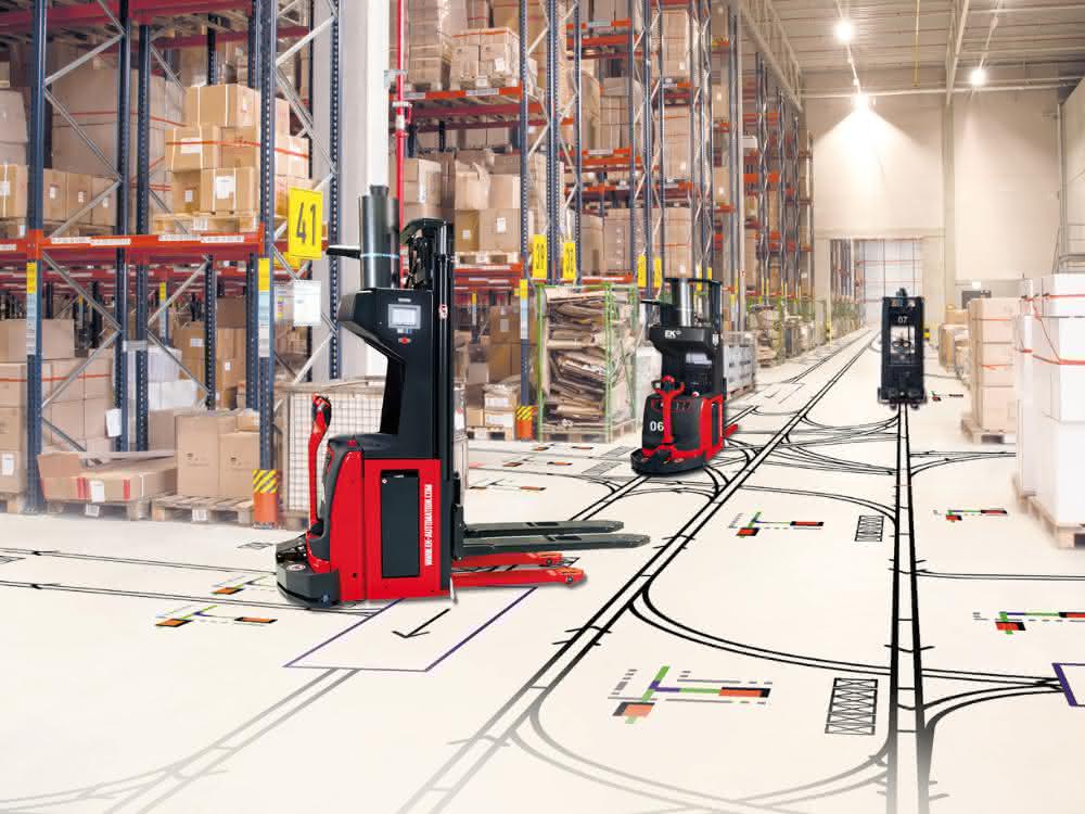 Simulationslösung: Transportrobotik mit 3D-Punktewolke planen