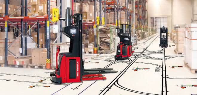 Simulationslösung: Transportrobotik mit 3D-Punktewolke planen Simulationslösung: Transportrobotik mit 3D-Punktewolke planen