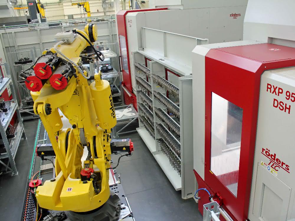 Current status of the fully automated production cell