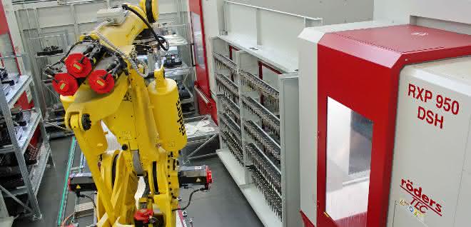 Current status of the fully automated production cell