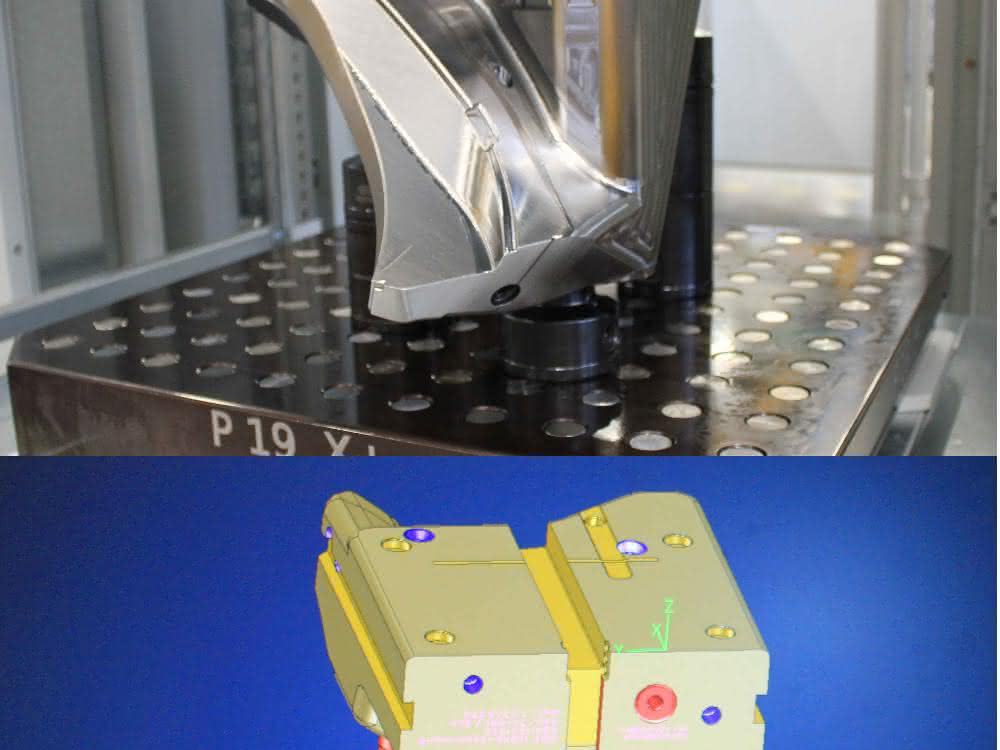 Zero point clamping system