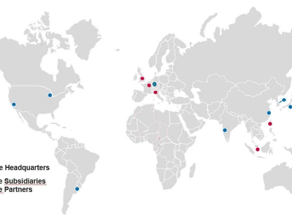 Locations worldwide