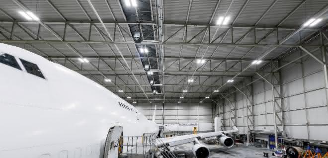 Factory lighting with LED Factory lighting