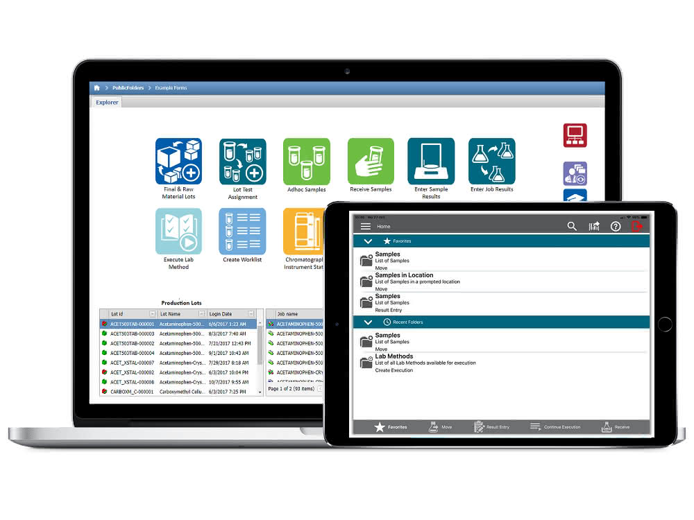 Die SampleManager LIMS-Software verfügt über integrierte Funktionen für biopharmazeutische QS-Labore.