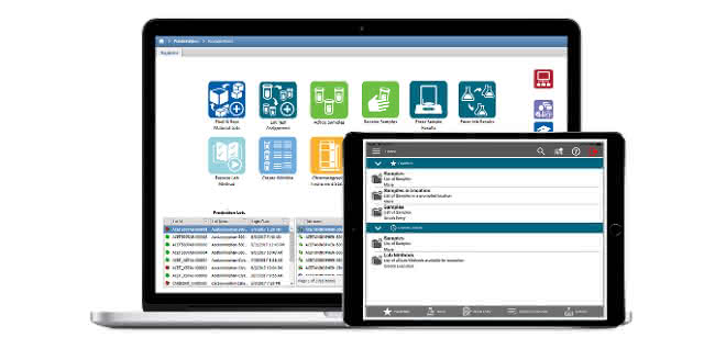 Die SampleManager LIMS-Software verfügt über integrierte Funktionen für biopharmazeutische QS-Labore.