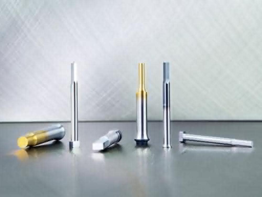 Stepped cutting punches