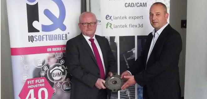 Sheet metal processing in steel construction: Lantek and IQSoftware agree on cooperation