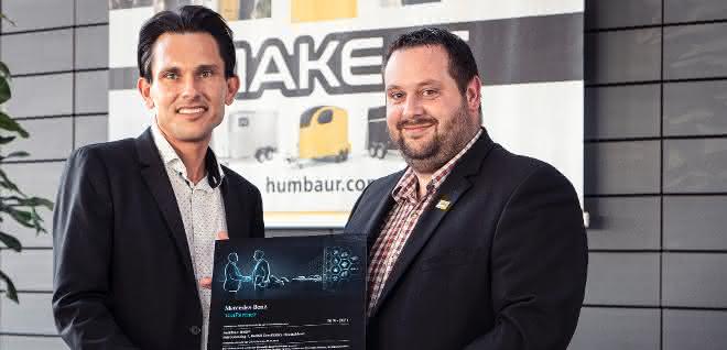 Certification process completed: Humbaur is VanPartner of Mercedes-Benz
