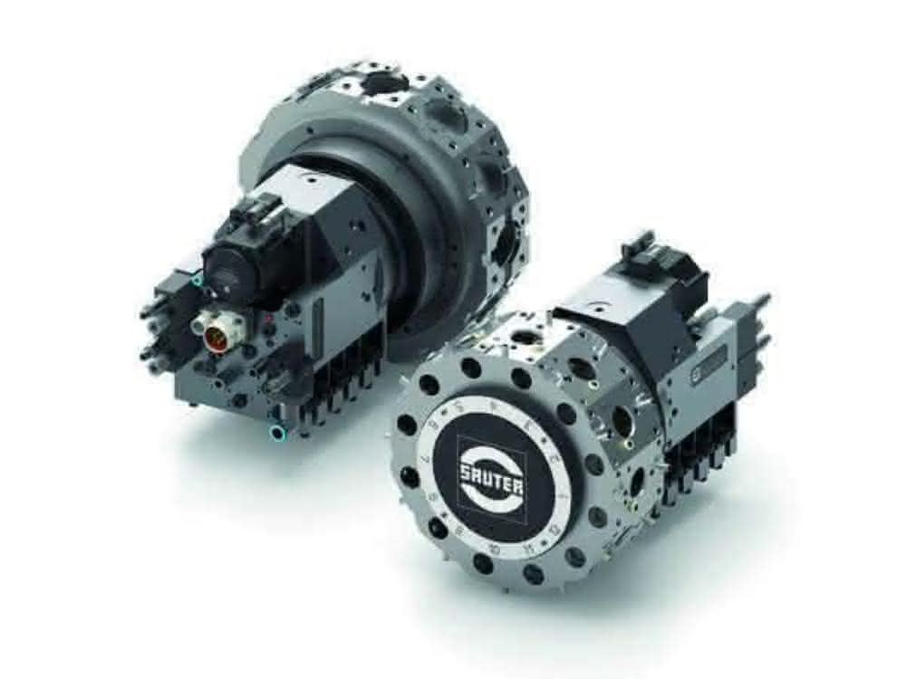 Tool turret for turn-mill centers