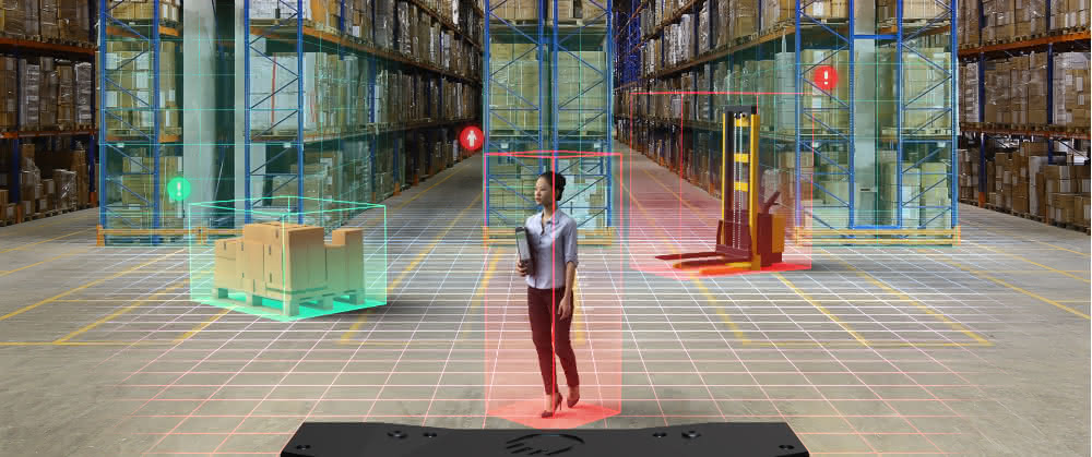 Visual Perception System steuert Roboter