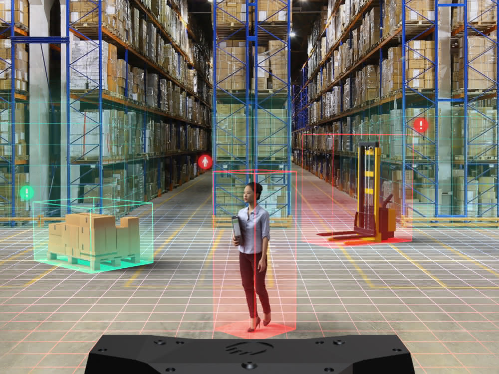Visual perception system controls robots