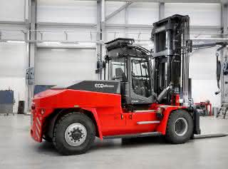 Lithium-ion technology: Kalmar presents new electric forklift truck Lithium-ion technology: Kalmar presents new electric forklift truck