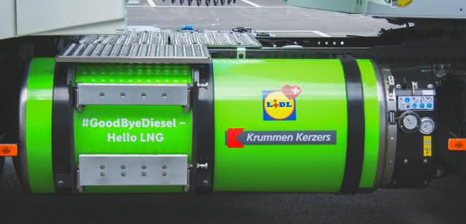 "Goodbye Diesel - Hello LNG": First LNG filling station for trucks in Switzerland