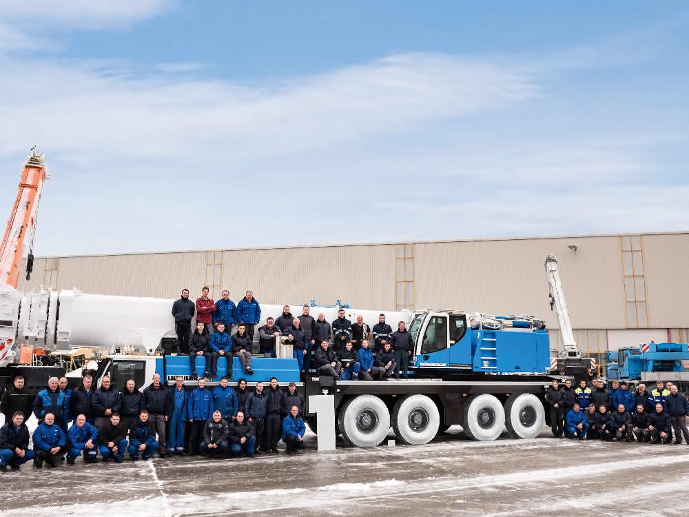 Krane: Liebherr-Ehingen liefert 10.000sten Gebrauchtkran aus