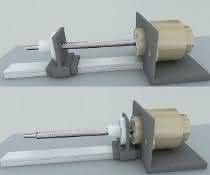 Stepper motor linear actuator