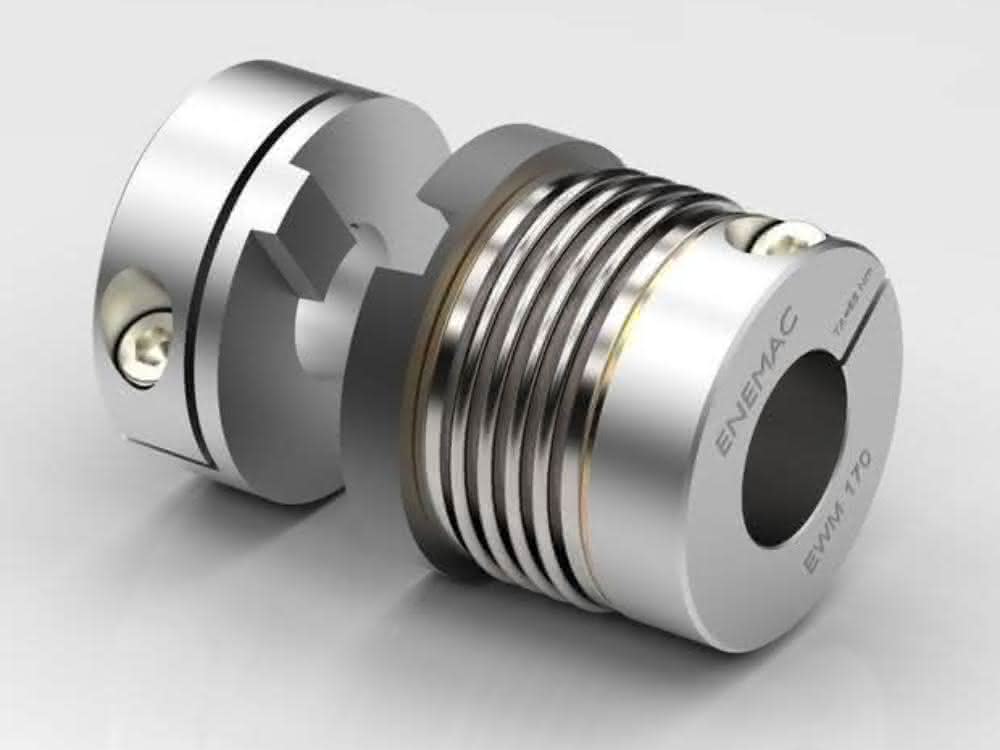 Metal bellows coupling