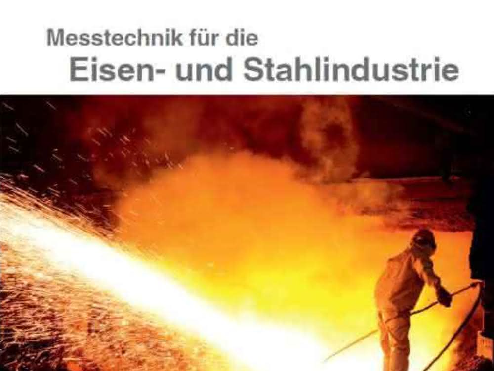 Brochure for the steel industry