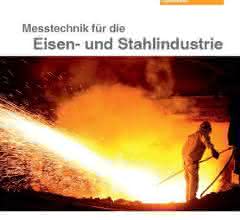 Messtechnik für die Stahlindustrie Broschüre für die Stahlindustrie