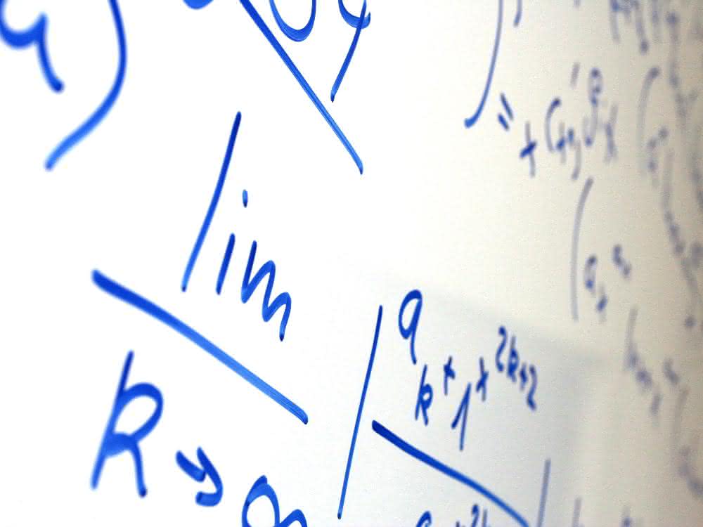 Formeln auf White Board