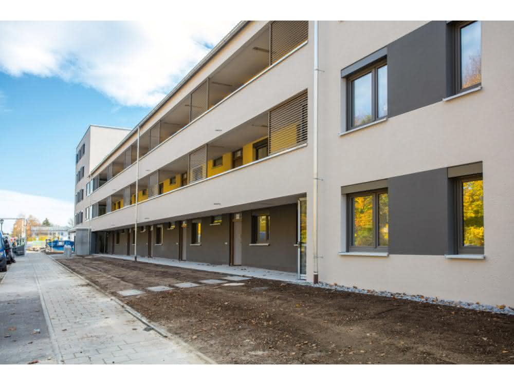 uch der fünfgeschossige Kopfbau besteht aus „Unipor WS10 Coriso“-Mauerziegeln