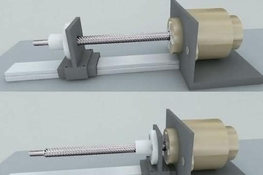 Schrittmotor-Linearaktuator
