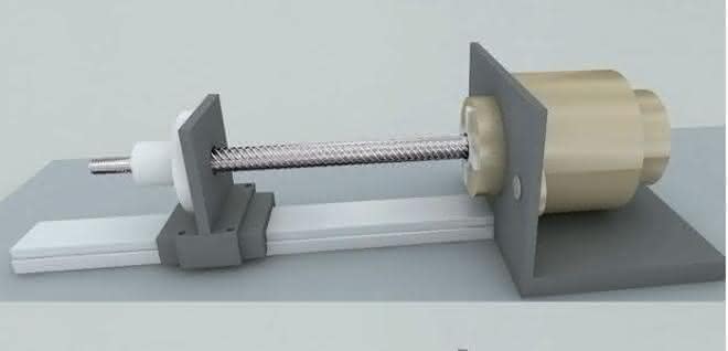 Stepper motor linear actuator