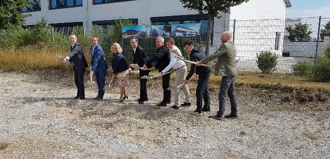 Captron groundbreaking ceremony