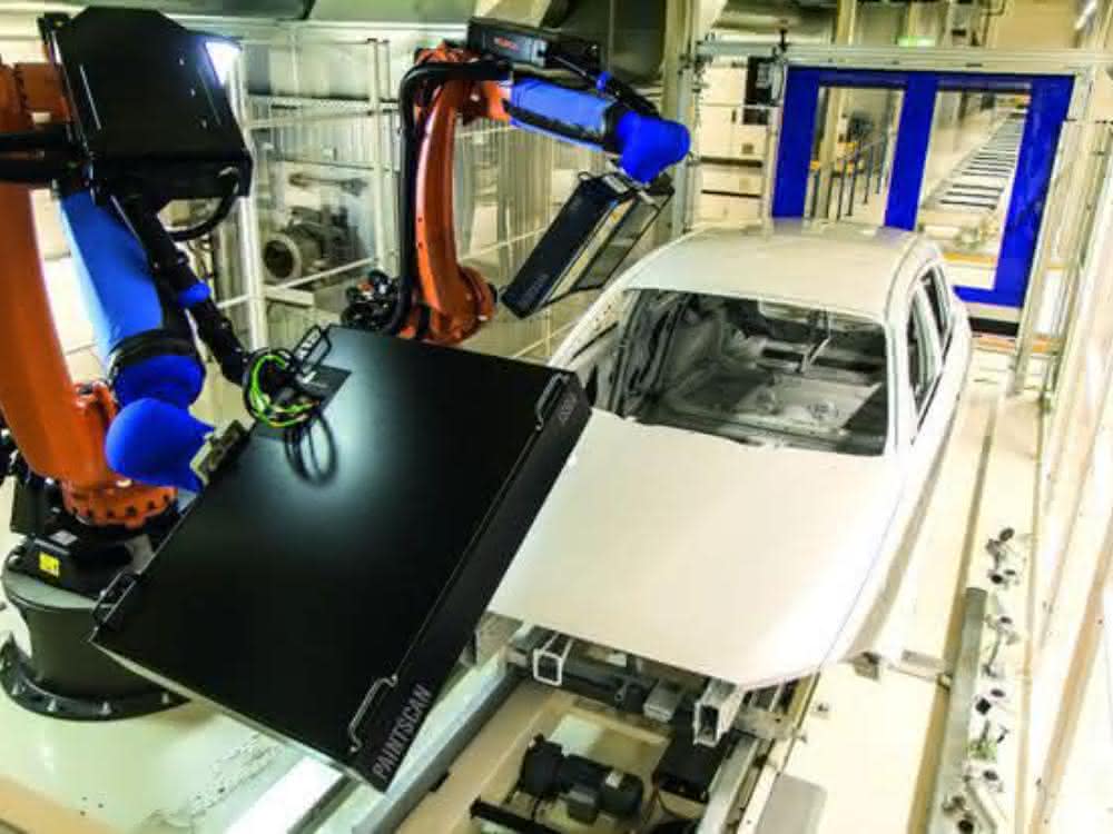 Surface inspection in the automotive sector