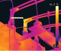 Flir-Waernebild transformer