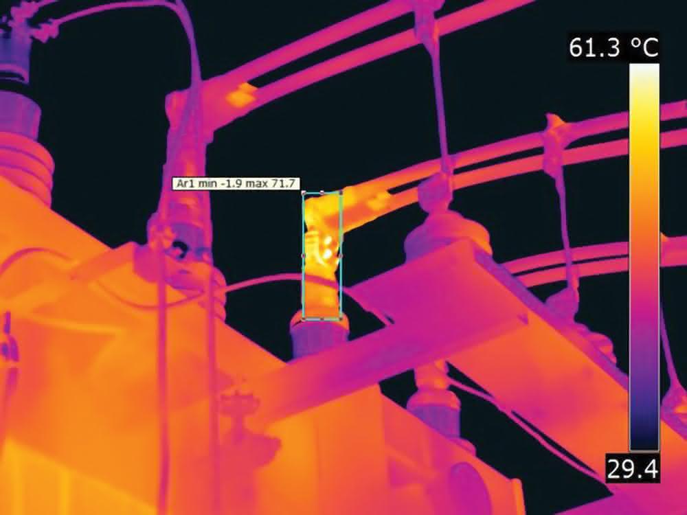 Flir-Waernebild-Transformator