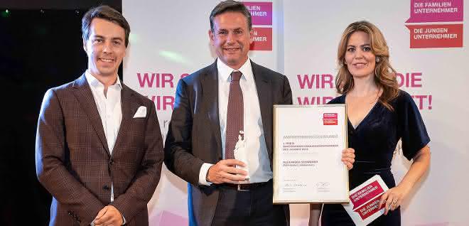 Bayerischer Familienunternehmerpreis 2019: PERI mit Familienunternehmerpreis ausgezeichnet