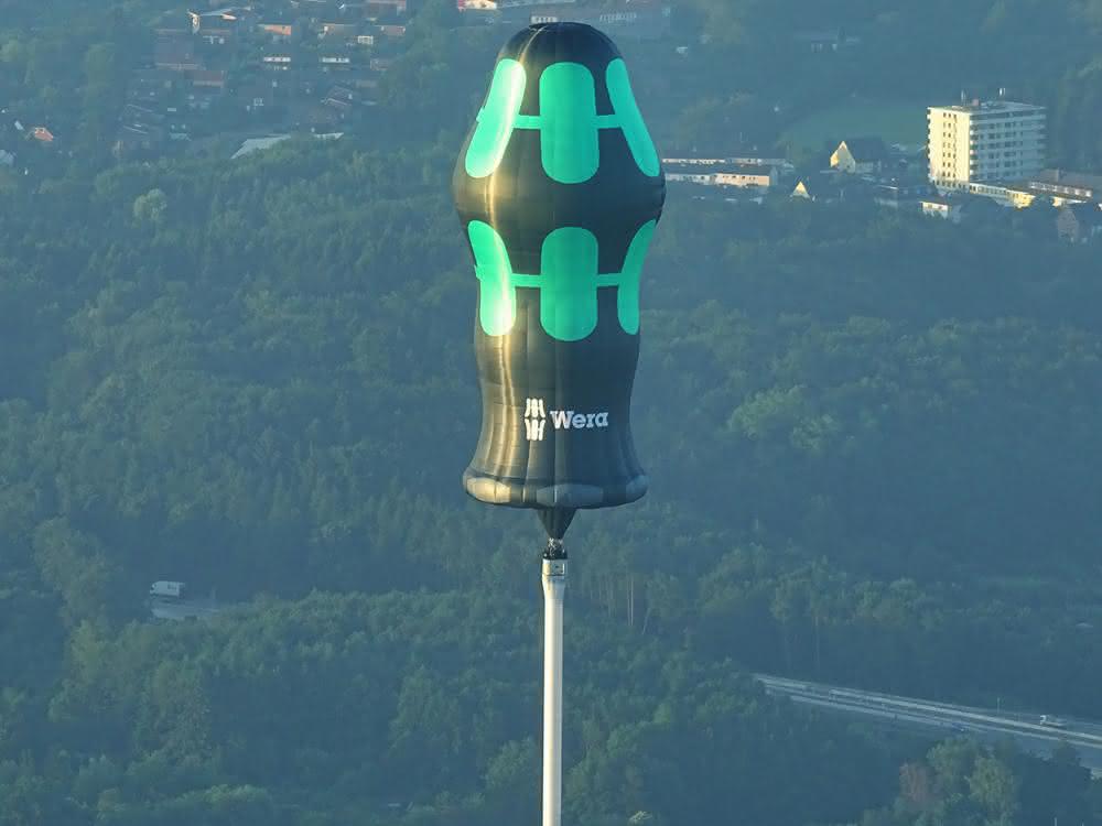 Wera screwdriver hot air balloon