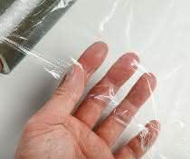 Transparent, thin film Transparent, thin film